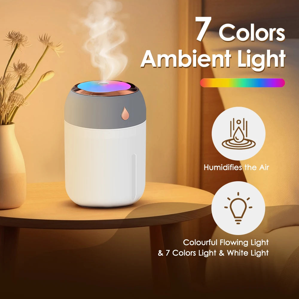Humidificateur & Purificateur d'Air Aromathérapie